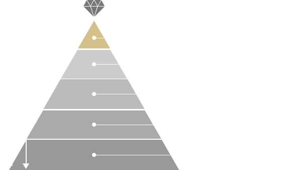 受賞者が少ない・ランクが高い、レッドダイヤモンド(1001症例以上) 